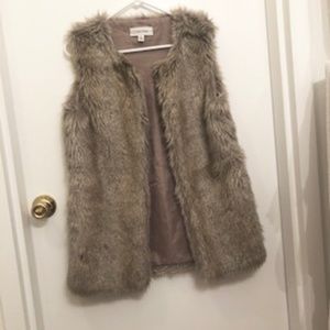 Women's Calvin Klein Women's Faux Fur Vest Small